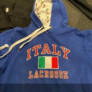 Lacrosse Italy Lacrosse Unlimited Hoodies